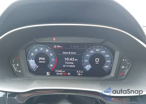 2020 Audi Q3 Premium 45 Tfsi S Line Quattro Tiptronic from USA, damaged, VIN WA1DECF31L1064787